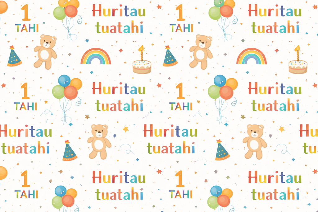 Te Reo Māori Gift Wrap